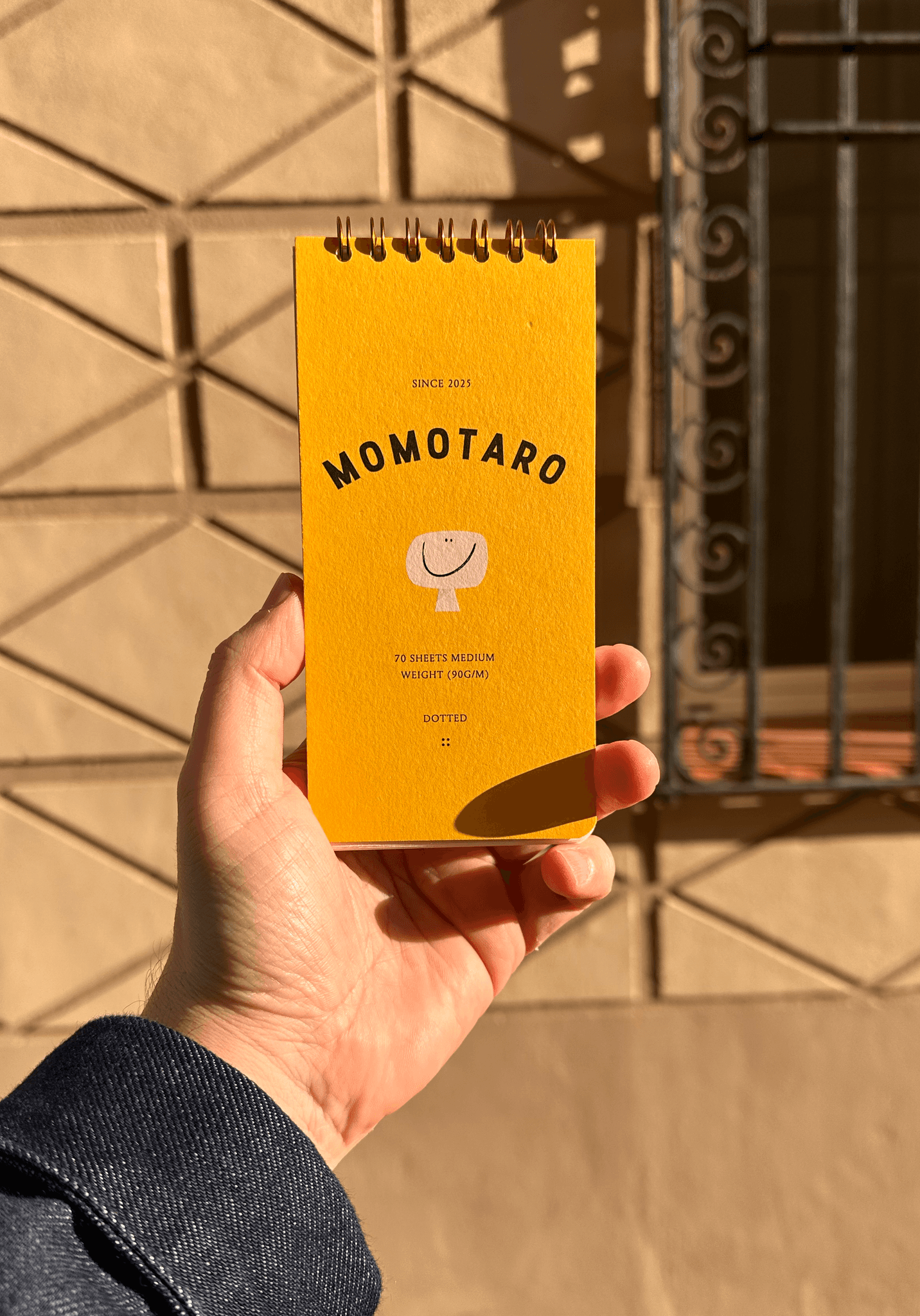 Momotaro notepad — Classic Yellow